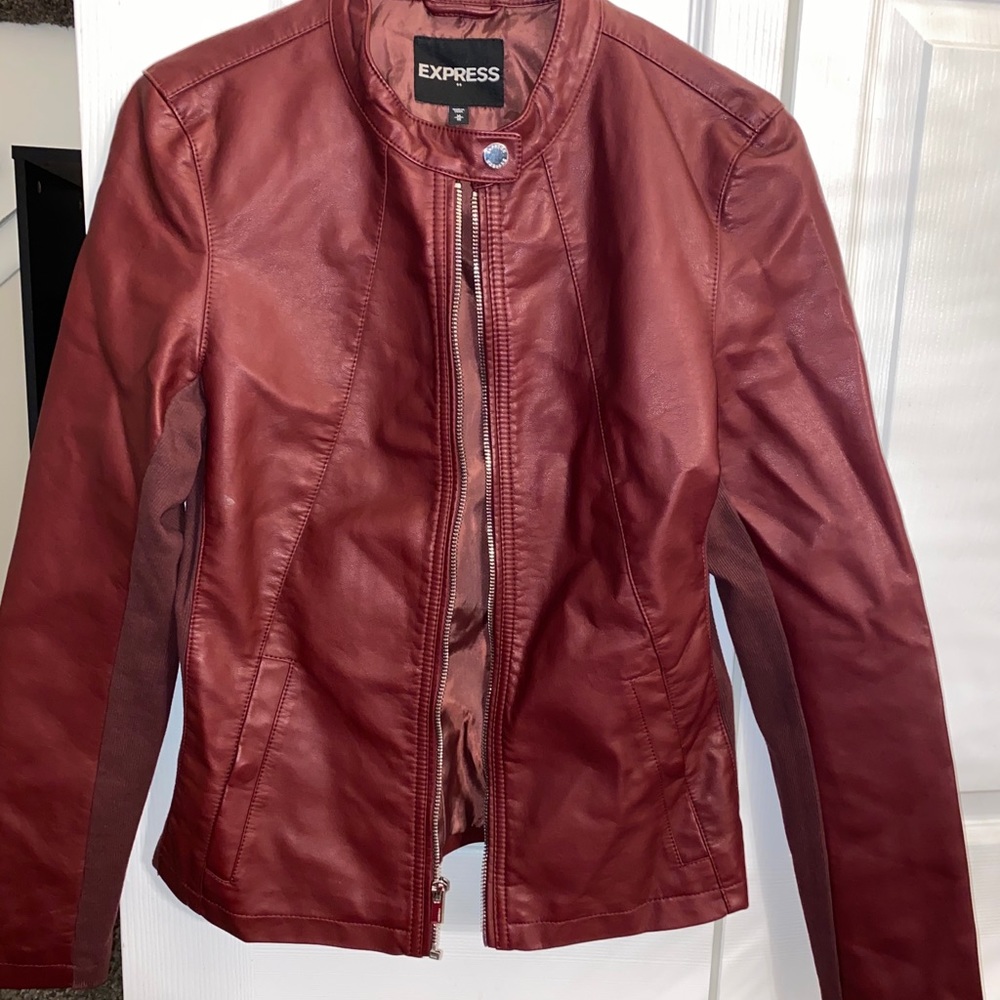 Burgundy Express Jacket